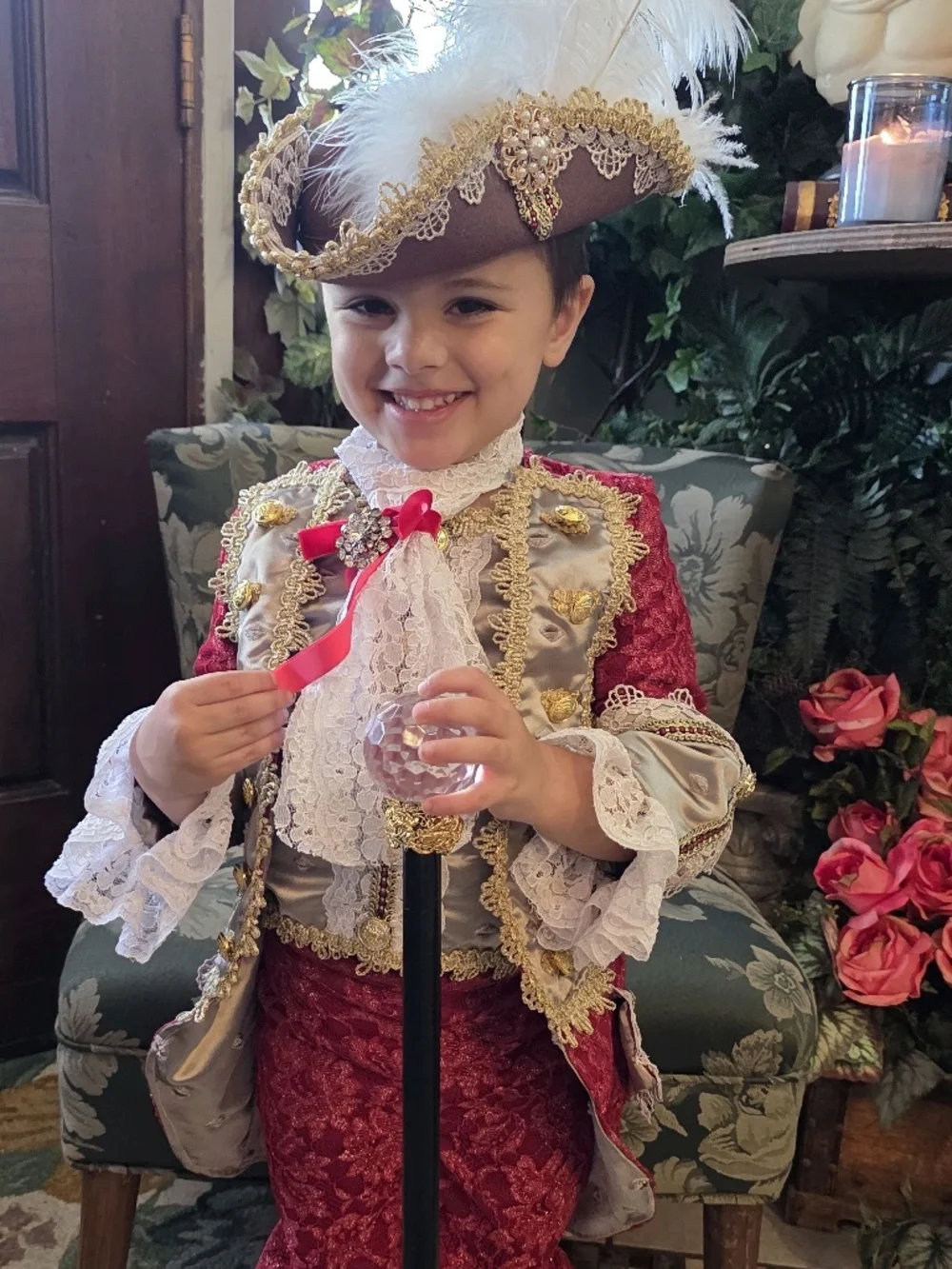 Boys Size 3 Versailles inspired Costume